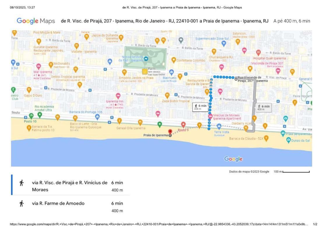 Duas Suites Com Vista Deslumbrante Em Ipanema Rio de Janeiro Exterior foto